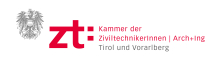 Kammer der Ziviltechniker:innen Tirol und Vorarlberg